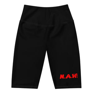 Queen's 'N.A.H!' Biker Shorts (Black)