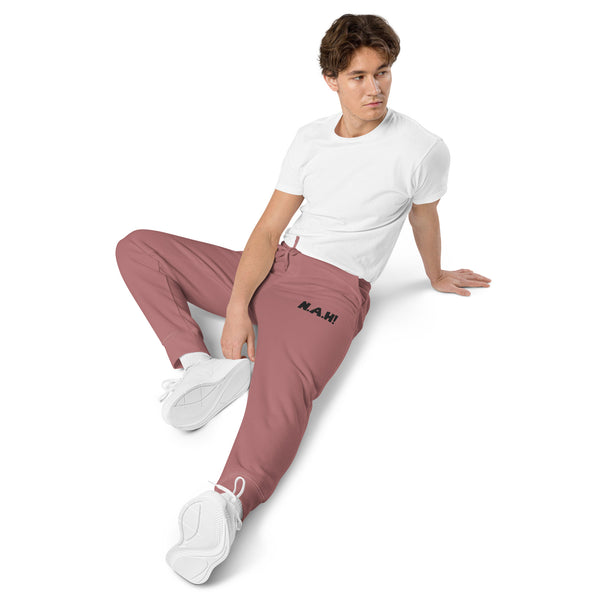 King's 'N.A.H!' Pigment-Dyed Sweatpants