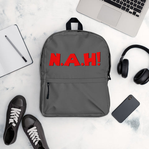 'N.A.H!' Backpack (Dark Grey)