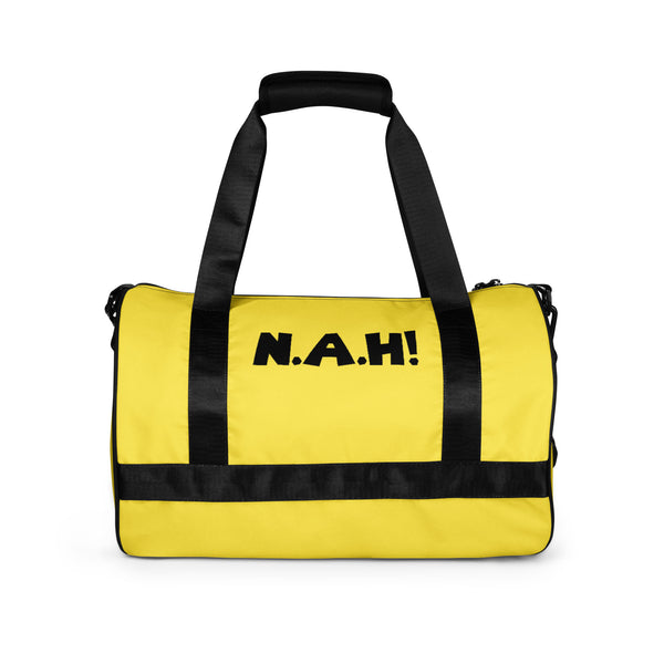 'N.A.H!' Gym Bag (Yellow)