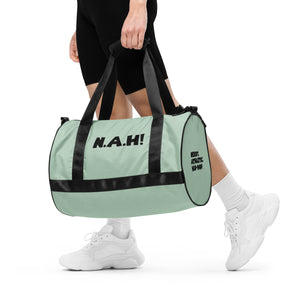 'N.A.H!' Gym Bag (Pale Green)