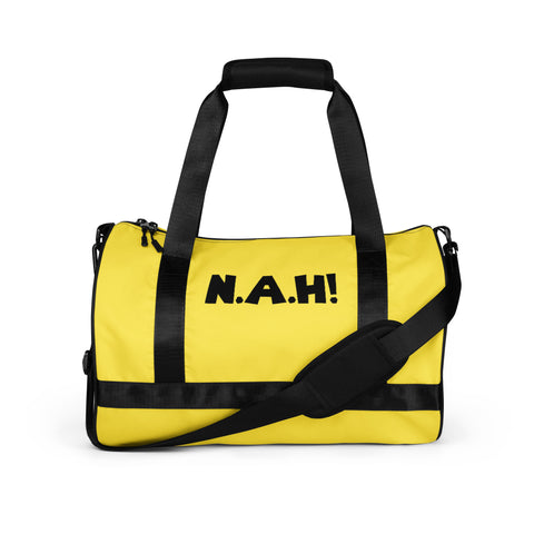 'N.A.H!' Gym Bag (Yellow)