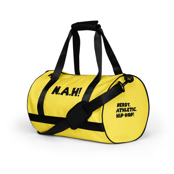 'N.A.H!' Gym Bag (Yellow)