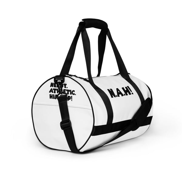 'N.A.H!' Gym Bag (White)