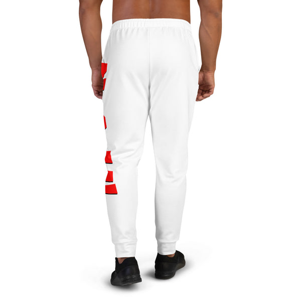 King's 'N.A.H!' Joggers (White)