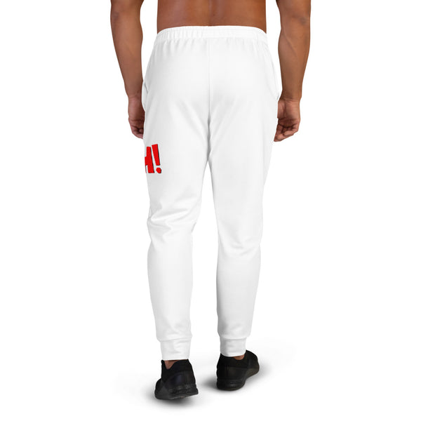 King's 'Double N.A.H!' Joggers (White)