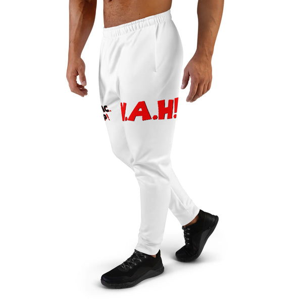 King's 'Double N.A.H!' Joggers (White)