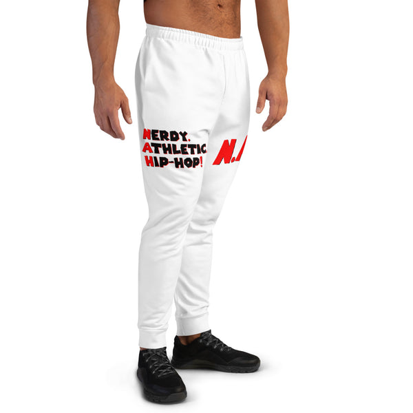 King's 'Double N.A.H!' Joggers (White)