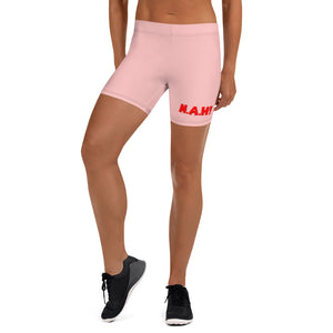 Queen's 'N.A.H!' Compression Shorts (Pink)