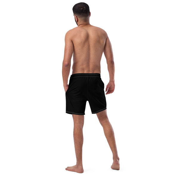 King's 'N.A.H!' Swim Trunks (Black)