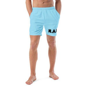 King's 'N.A.H!' Swim Trunks (Blue)