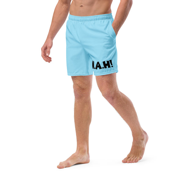 King's 'N.A.H!' Swim Trunks (Blue)