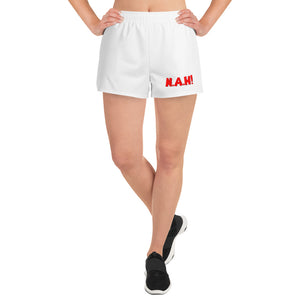 Queen's 'N.A.H!' Athletic Shorts (White)