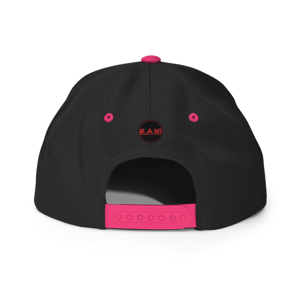 Nerdy. Athletic. Hip-Hop! Classic snapback Black/Pink