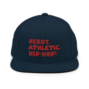 Nerdy. Athletic. Hip-Hop! Classic snapback Navy