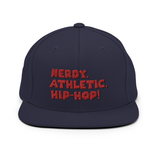 Nerdy. Athletic. Hip-Hop! Classic snapback Navy