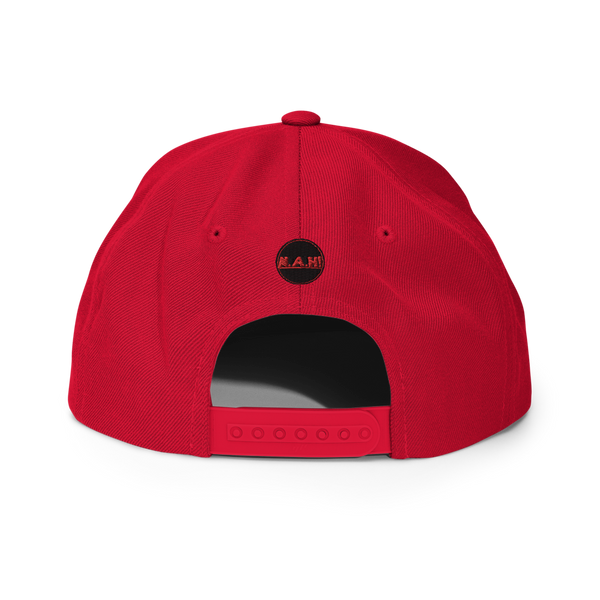 Nerdy. Athletic. Hip-Hop! Classic snapback Red