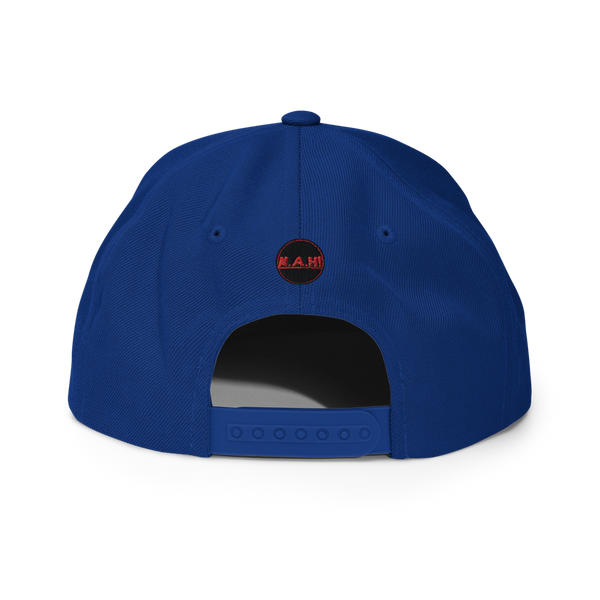 Nerdy. Athletic. Hip-Hop! Classic snapback Royal Blue