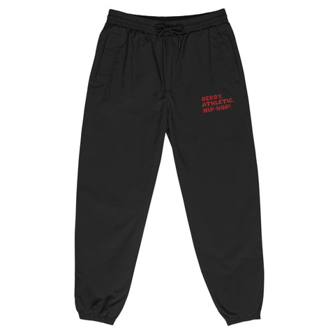King's 'Nerdy. Athletic. Hip-Hop!' Recycled Tracksuit Trousers