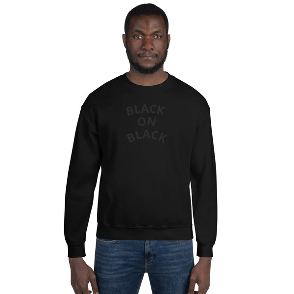 King's 'Black On Black' Crew Neck